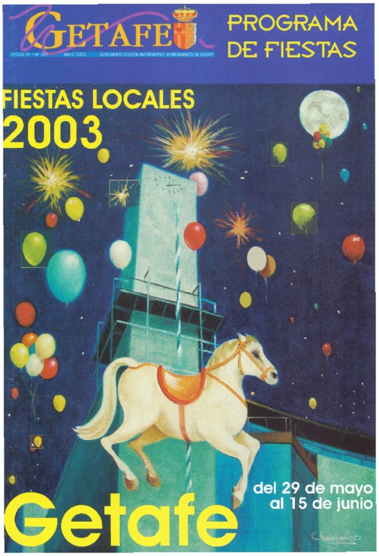 Fiestas patronales en honor a Nuestra Señora de los Ángeles 2003 Getafe